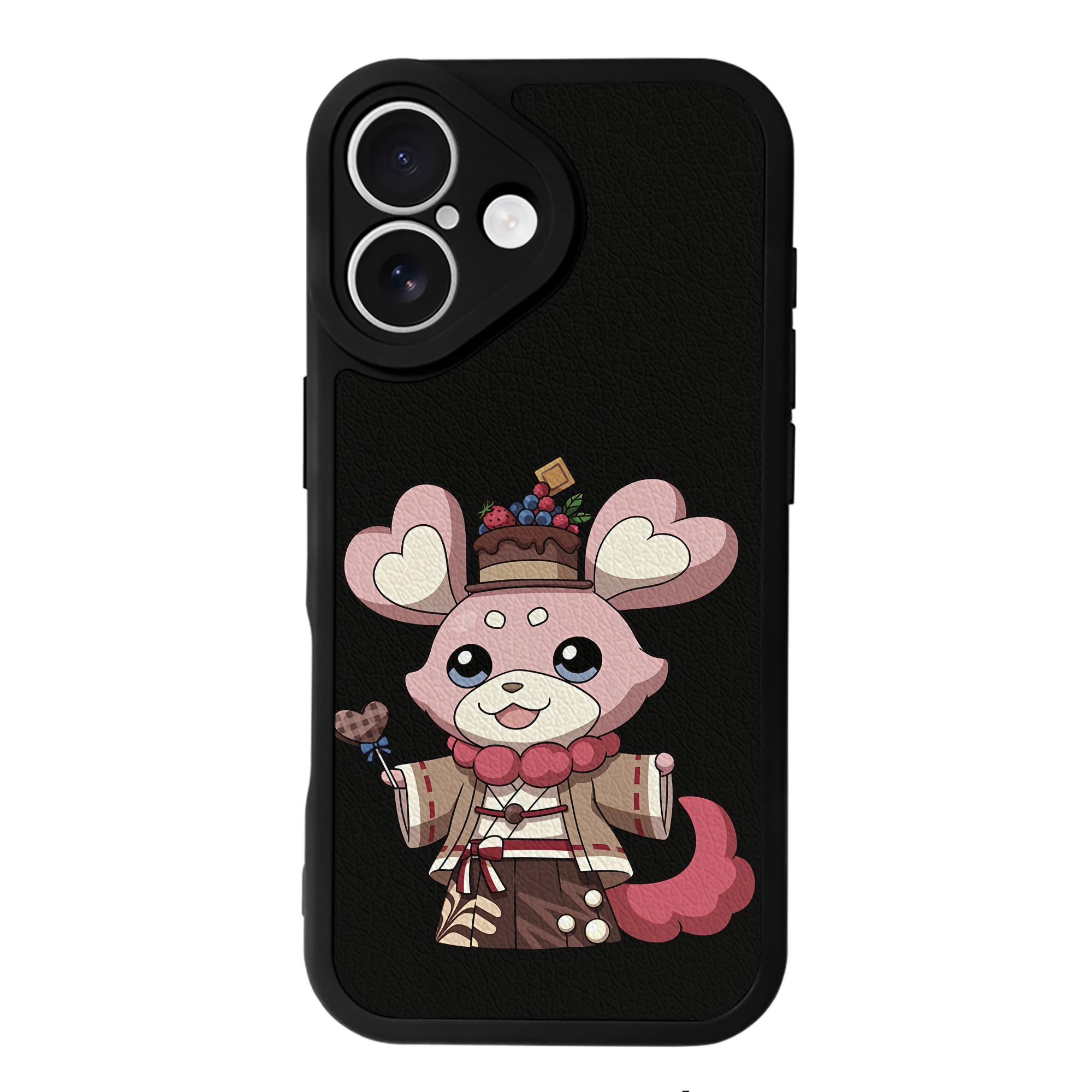 （画像用） 妖怪ウォッチ Yo-kai Watch 【iPhone 16シリーズ対応】シリコンスマホケース（レザー調） 材質：シリコン